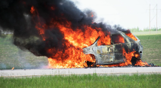 incendie véhicule